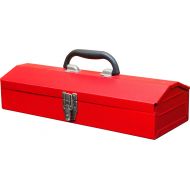 [아마존베스트]BIG RED TB102 Torin 16 Hip Roof Style Portable Steel Tool Box with Metal Latch Closure, Red