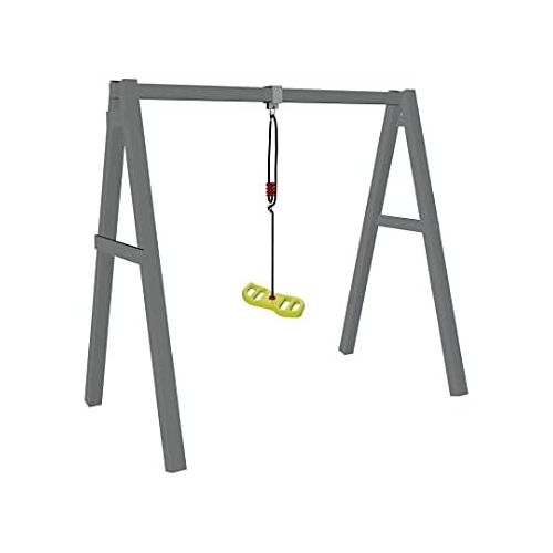  BIG Spielwarenfabrik BIG - Activity Swing - 3-in-1 Multifunktions-Schaukel, mit verstellbarem Seil und Sicherheitsaufhangung, mit breiten Handgriffen, Schaukeln fuer Kinder ab 5 Jahren