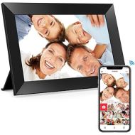 Frameo 10.1 Inch WiFi Digital Picture Frame, 1280x800 HD IPS Touch Screen Photo Frame Electronic, 32GB Memory, Auto-Rotate, Wall Mountable, Share Photos/Videos Instantly via Frameo App from Anywhere