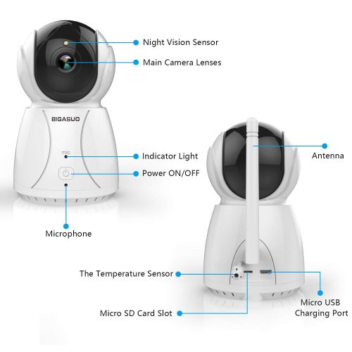  [아마존핫딜][아마존 핫딜] BIGASUO Extra Camera for Baby Monitor