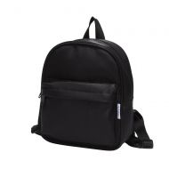 BIGHAS Lightweight Mini Kids Backpack with Chest Strap For Preschool Kindergarten Boys and Girls 3-6 Years Old 21 colors (Black)