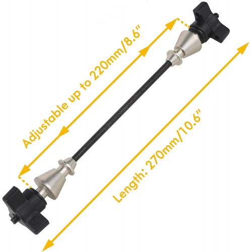  자전거 정비 공구 수리BIKEHAND Bike Wheel Truing Stand Thru Axle Adapter - Great Adapter for All 12mm, 15mm, 20mm, 24mm Through Axles - Compatible with Park Tool Bicycle Truing Stand