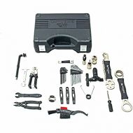 자전거 정비 공구 수리Bikehand Bike Bicycle Repair Tool Kit - Quality Tools Kit Set for Mountain Bike Road Bike Maintenance in a Neat Storage Case