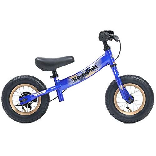  BIKESTAR Original Safety Lightweight Kids First Balance Running Bike with Brakes and with air Tires for Age 2 Year Old Boys and Girls | 10 Inch Sport Edition