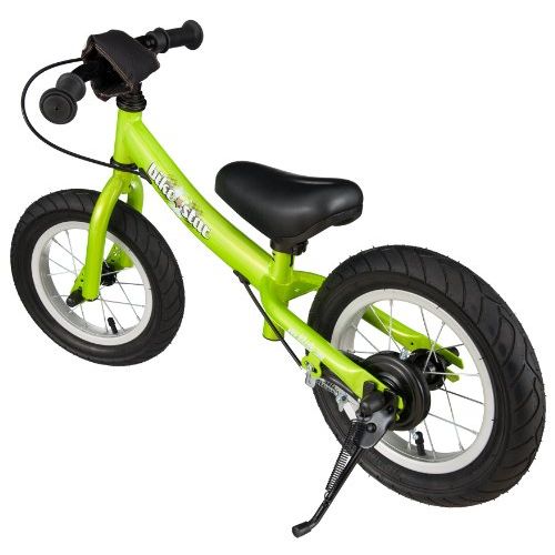  BIKESTAR Original Safety Lightweight Kids First Balance Running Bike with Brakes and with air Tires for Age 3 Year Old Boys and Girls | 12 Inch Sport Edition