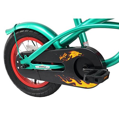  BIKESTAR Original Premium Safety Sport Kids Bike with sidestand and Accessories for Age 3 Year Old Children | 12 Inch Cruiser Edition for Boys and Girls