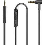 [아마존베스트]BINGLE Replacement Audio Cable Headphone Cable for Bose QC25, QC35, QuietComfort 25, QuietComfort 35, On-Ear 2, OE2, OE2i, SoundTrue, Soundlin Headphones Inline Mic/Remote Control - Black