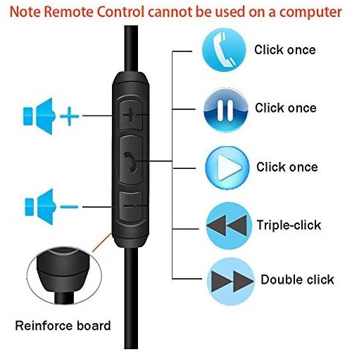  [아마존베스트]BINGLE Replacement Audio Cable Headphone Cable for Bose QC25, QC35, QuietComfort 25, QuietComfort 35, On-Ear 2, OE2, OE2i, SoundTrue, Soundlin Headphones Inline Mic/Remote Control - Black