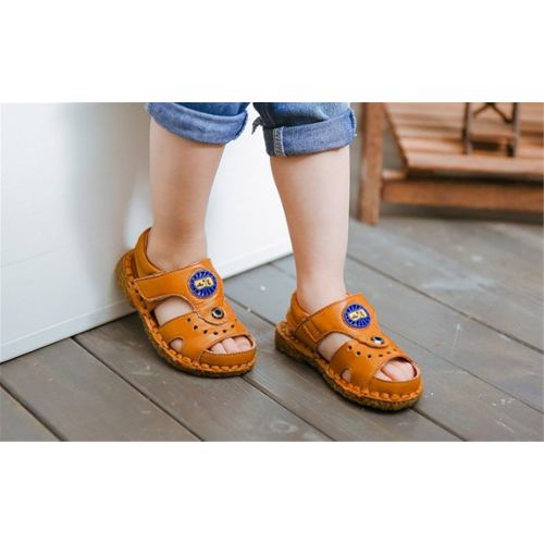  BININBOX Summer Breathable Sandals Girl Boys Toddler Kid Shoe Closed-Toe Half