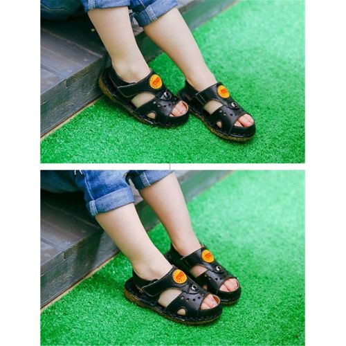  BININBOX Summer Breathable Sandals Girl Boys Toddler Kid Shoe Closed-Toe Half