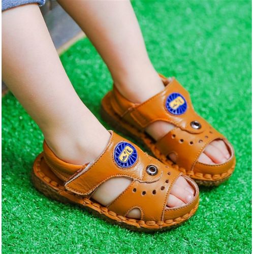  BININBOX Summer Breathable Sandals Girl Boys Toddler Kid Shoe Closed-Toe Half