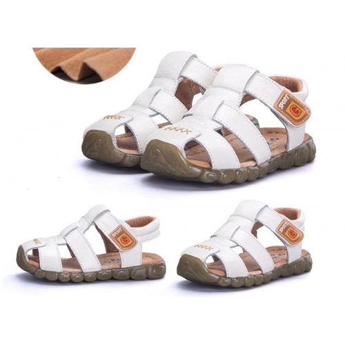  BININBOX Summer Breathable Sandals Girl Boys Toddler Kid Shoe Closed-Toe Sport