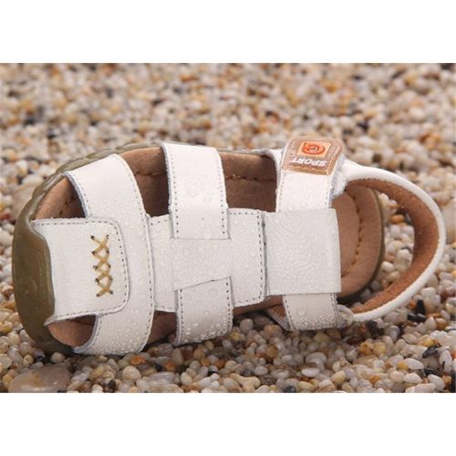  BININBOX Summer Breathable Sandals Girl Boys Toddler Kid Shoe Closed-Toe Sport