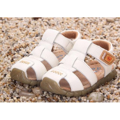  BININBOX Summer Breathable Sandals Girl Boys Toddler Kid Shoe Closed-Toe Sport