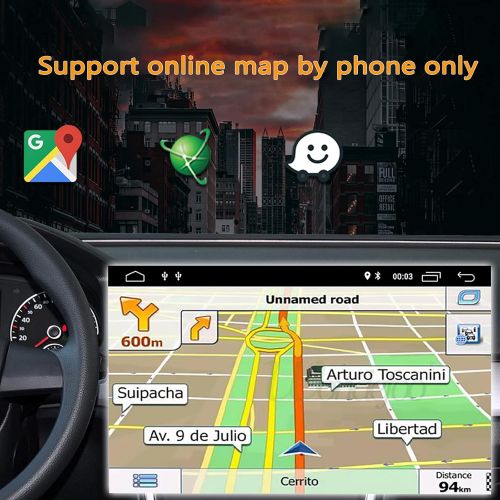  [아마존베스트]Binize 9 Inch Single Din Autoradio Car Stereo MP5 Player with Apple Carplay/Android Auto for Android/iOS,with FM/AM/Bluetooth/USB/Remote,Support Backup Camera Input