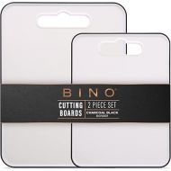 BINO Cutting Board - 2-Piece Chopping Boards | BPA-Free Plastic, Durable, Large Surface, Multipurpose, Dual-Sided, Dishwasher Safe | Charcuterie Accessories | Home & Kitchen Utensils