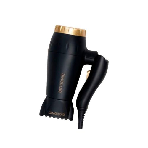  BIO IONIC Goldpro Travel Dryer, Black