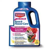 BioAdvanced 043929293566 Bayer Advanced 701110A All in One Rose and Flower Care Granules, 4-Pou, 4-Pound