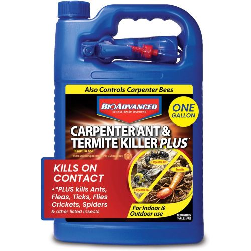  BioAdvanced 700332A Carpenter Ant & Termite Killer Plus Pesticide, 1-Gallon