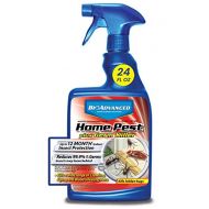 BioAdvanced 700460A Home Pest Plus Germ Killer, Pest Control, Bug Spray for Home, for Indoor and Outdoor, 24 Ounce, Ready to Use