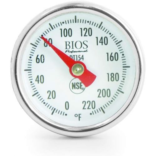  BIOS Dial Fahrenheit Thermometer, 1, Gray