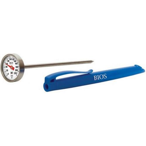  BIOS Dial Fahrenheit Thermometer, 1, Gray