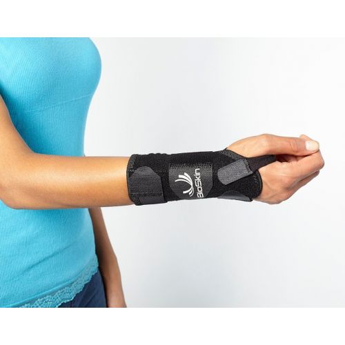  BioSkin DP2 6-inch Wrist Brace  Hypoallergenic Support for Carpal Tunnel, Tendonitis, and Arthritis Pain