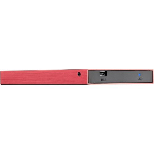  BIPRA 80Gb 80 Gb 2.5 Inch External Hard Drive Portable USB 2.0 - Red - Ntfs (80Gb)
