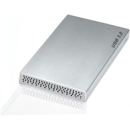  BIPRA 80Gb 80 Gb 2.5 External Hard Drive Pocket Size Slim USB 3.0- Grey/Silver - Ntfs