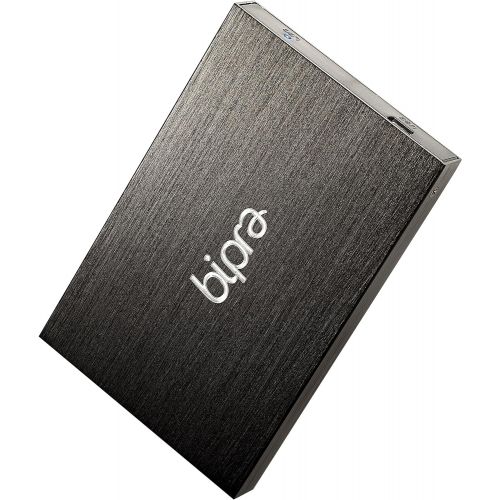  BIPRA 80Gb 80 Gb 2.5 Inch External Hard Drive Portable USB 2.0 - Black - Ntfs