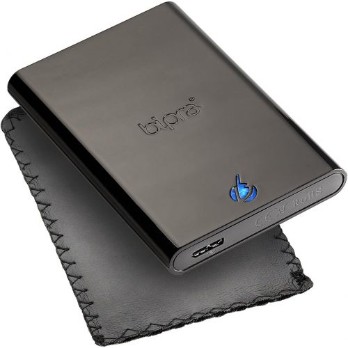  Bipra S3 2.5 inch USB 3.0 Mac Edition Portable External Hard Drive - Black (1TB 1000GB)