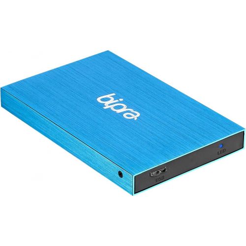  BIPRA Bipra 1TB 1000 GB USB 3.0 2.5 inch FAT32 Portable External Hard Drive - Blue