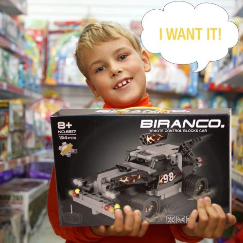  [아마존핫딜][아마존 핫딜] BIRANCO. STEM Building Toys for 6 8 Year Old Boys and Girls - Remote Control Racer Learning Kit for Kids Age 6, 8-12, 14, Top Ideas 2019