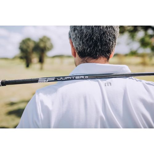  BIRDIE TOWN JUPITER Steadfast Carbon Fiber Driver Shaft - Carbon Fiber Golf Shaft with Standard 45.5 Play Length - 4 Flex Choices - Tour 360 Grip - Adapter Included - Installed Professional Club Fitti