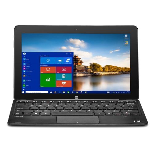  BIT W1004APB 10.1 Z8300 32G 4G abgn 2-In-1 LaptopTablet, Black