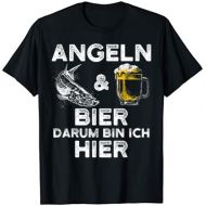 [아마존베스트]BITEFISH: Lustige Angler und Fischer T-Shirts Funny angler T-shirt - fishing and beer for fishermen.