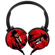 BIboy21 Cool Man Red Dead Re-dem-ption 2 Headphones Noise Cancelling Lightweight Adjustable Headsets for Kids Men Women