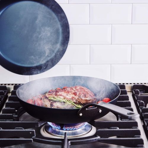  BK Black Steel Seasoned Carbon Steel Skillet, 10