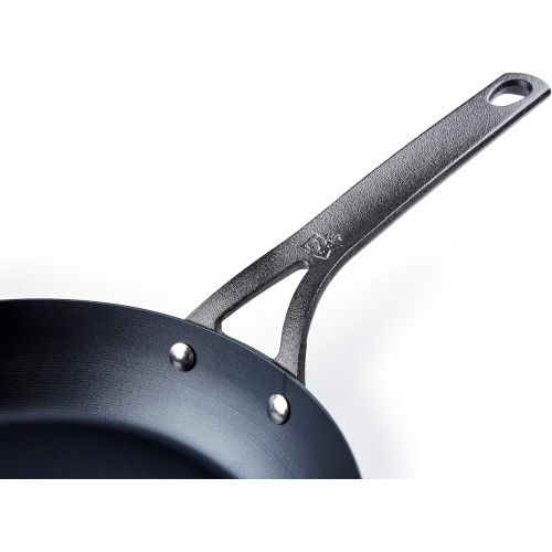  BK Black Steel Seasoned Carbon Steel Skillet, 10