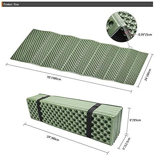  BKS Foam Egg Crate Sleeping Folding Pad