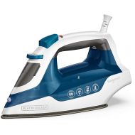 BLACK+DECKER IR06V Easy Steam Compact Iron with EvenSteam TrueGlide Non-Stick Soleplate