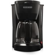 BLACK+DECKER 5-Cup Coffeemaker, Black, DCM600B