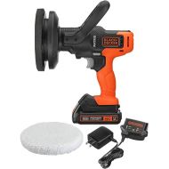 BLACK+DECKER MATRIX 20V MAX Buffer Kit, For Cars, Floors and Furniture, 3500 RPM, Battery & Charger Included, Orange (BCBMT120C1FF)