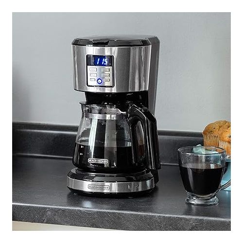  12-Cup* Coffeemaker, Programmable, Exclusive VORTEXTM Technology, CM1331S-1