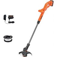 BLACK+DECKER 20V MAX String Trimmer/Edger Kit, 10-Inch (LST201)