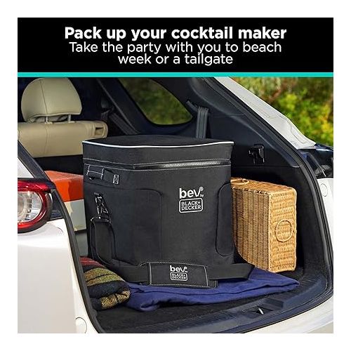  BLACK+DECKER bev by BLACK+DECKER Cocktail Maker Storage Bag with Padded Shoulder Strap (BCSB101)