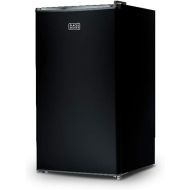 BLACK+DECKER BCRK32B Compact Refrigerator Energy Star Single Door Mini Fridge with Freezer, 3.2 Cubic Feet, Black