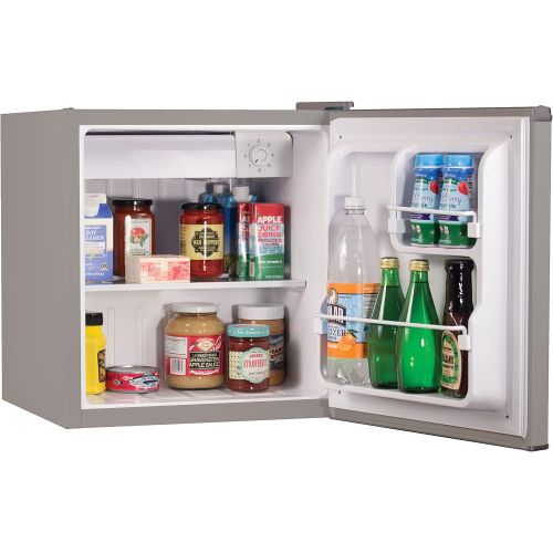  BLACK+DECKER BCRK17V Compact Refrigerator Energy Star Single Door Mini Fridge with Freezer, 1.7 Cubic Ft., VCM