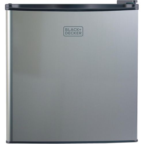  BLACK+DECKER BCRK17V Compact Refrigerator Energy Star Single Door Mini Fridge with Freezer, 1.7 Cubic Ft., VCM