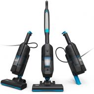 BLACK+DECKER Powerseries Lite Corded 3 in 1 Stick Vacuum, Upright to Hand-Vac Multi Surface, HEPA Filtration, Powerful 12k Pa, Ideal for Hard Floor, Low Carpet, Pet Hair Home & Office use, Black